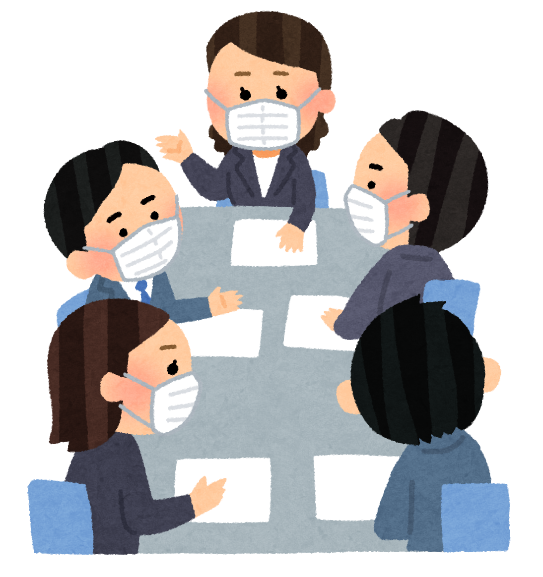 月曜日の朝（令和４年２月１４日）